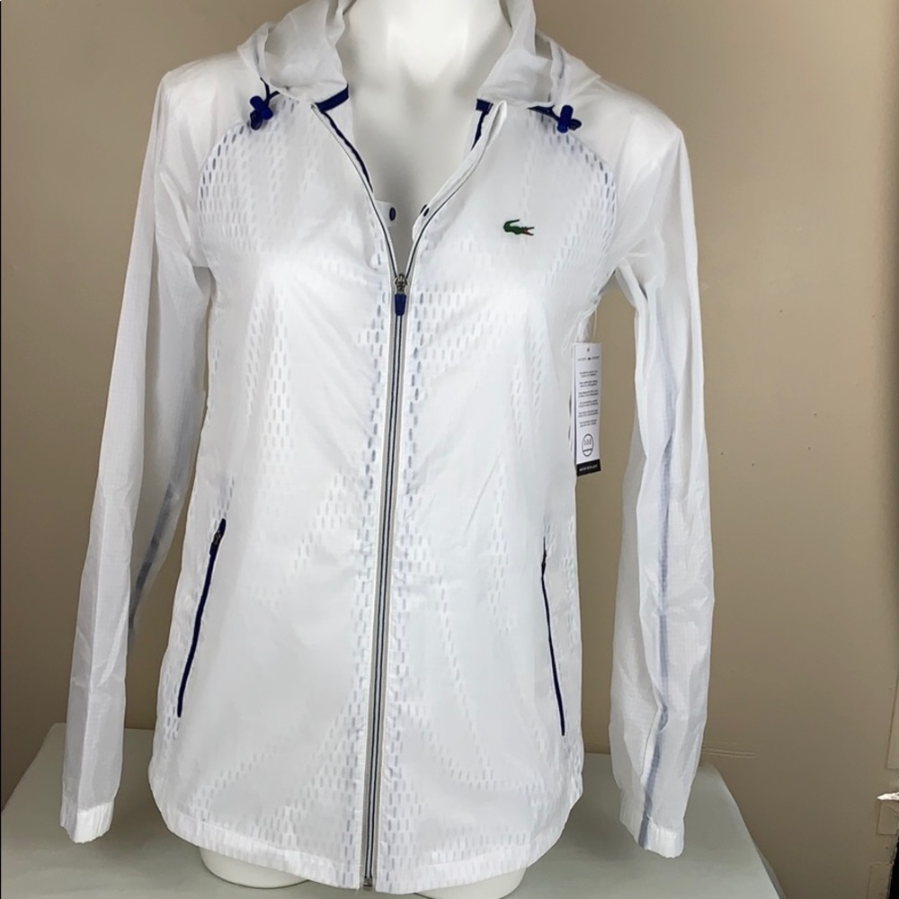 NWT Lacoste windbreaker jacket, Sz US M /EU38